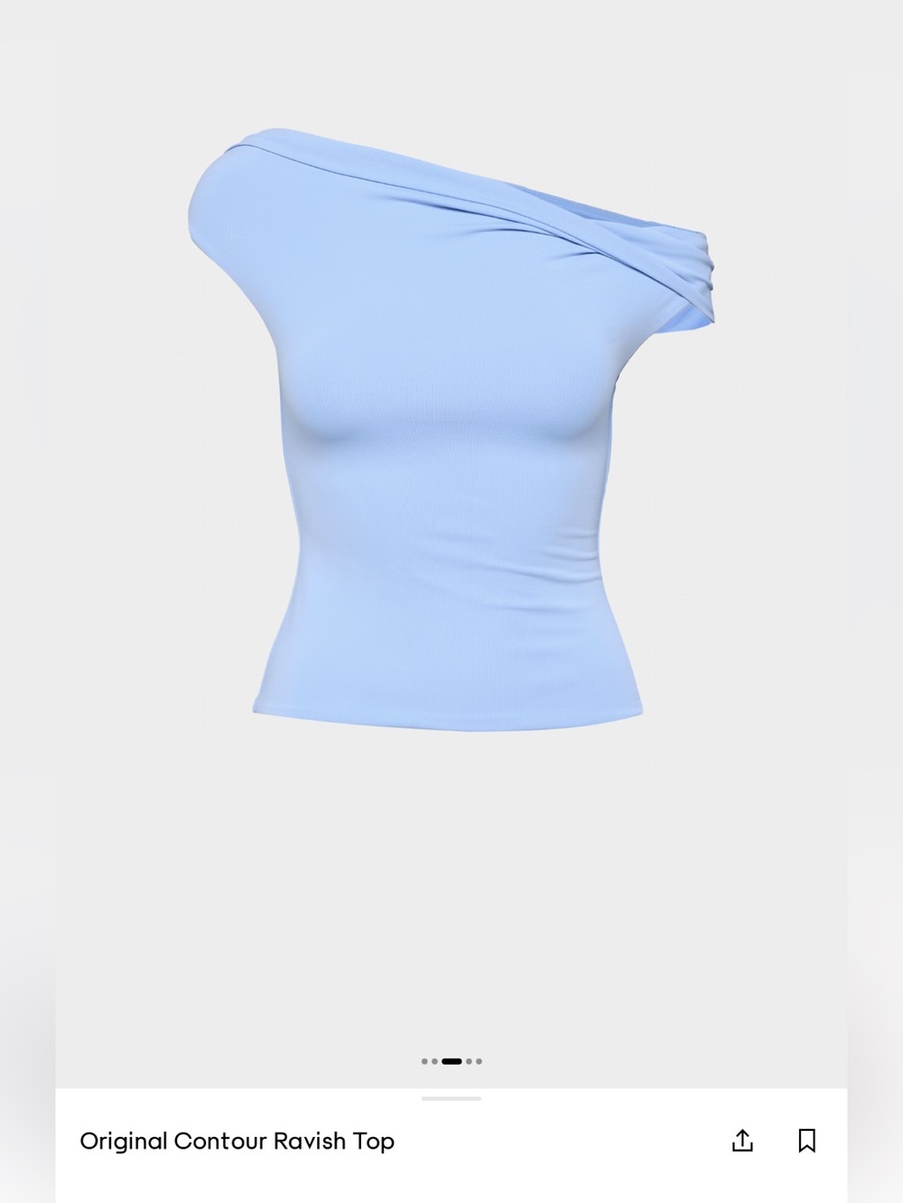 Aritzia Ravish Came Contour Top